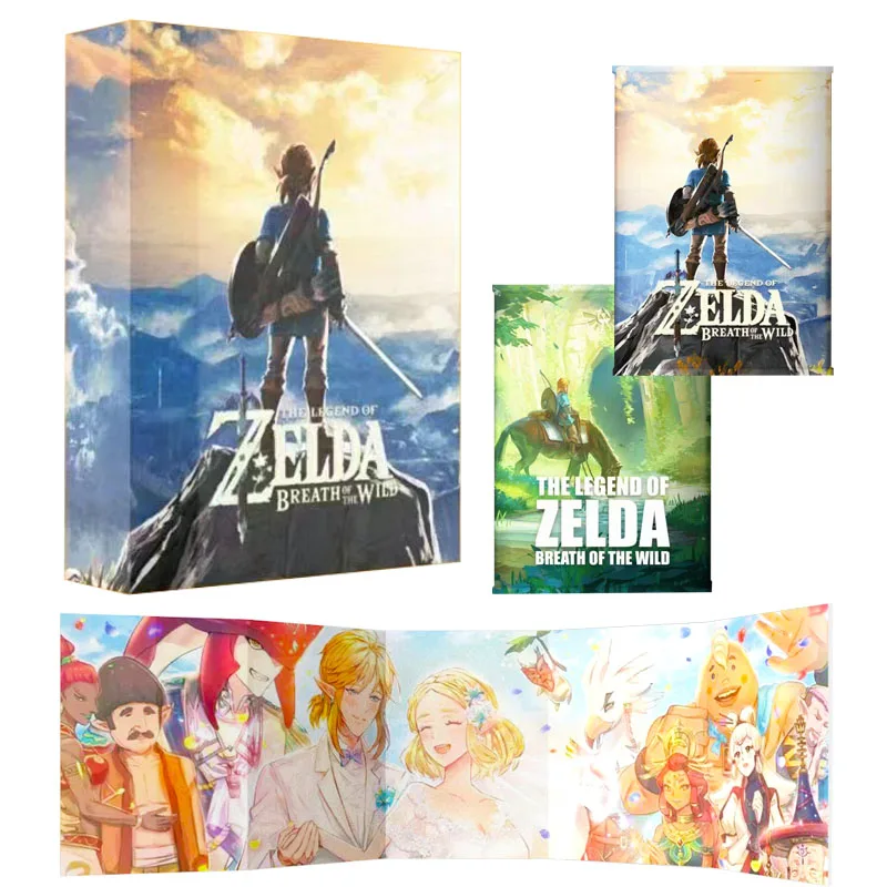

The Legend of Zelda Breath of the Wild Collection Cards Packs Anime Characters Rare Limited Edition Peripheral Card Kids Gifts