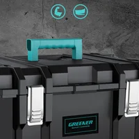 Large Capacity Tool Boxes Multifunctional Professional Electrician Carpenter Work Tools Accessory Household Portable Storage Box 2