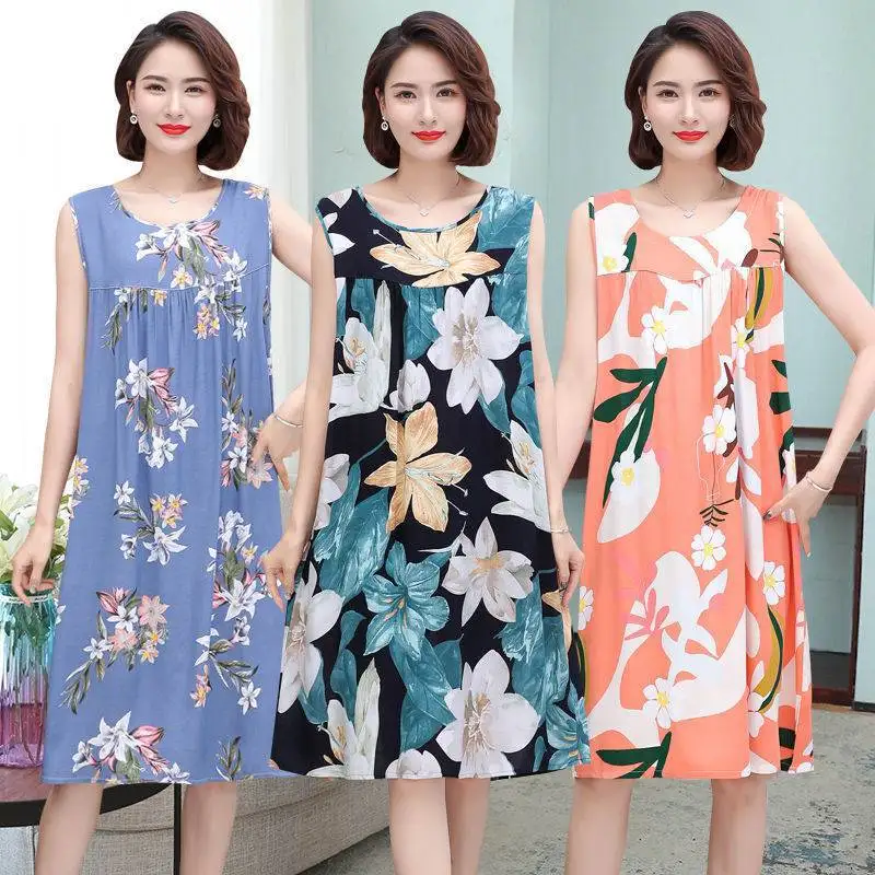 Cotton Silk Plus Size Nightgowns