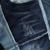 Denim Set Men Loose Denim 2Pcs Set Long Sleeve Single Breasted Jackets Full Length Pant Denim Set Spliced Denim Jacket And Jeans 3