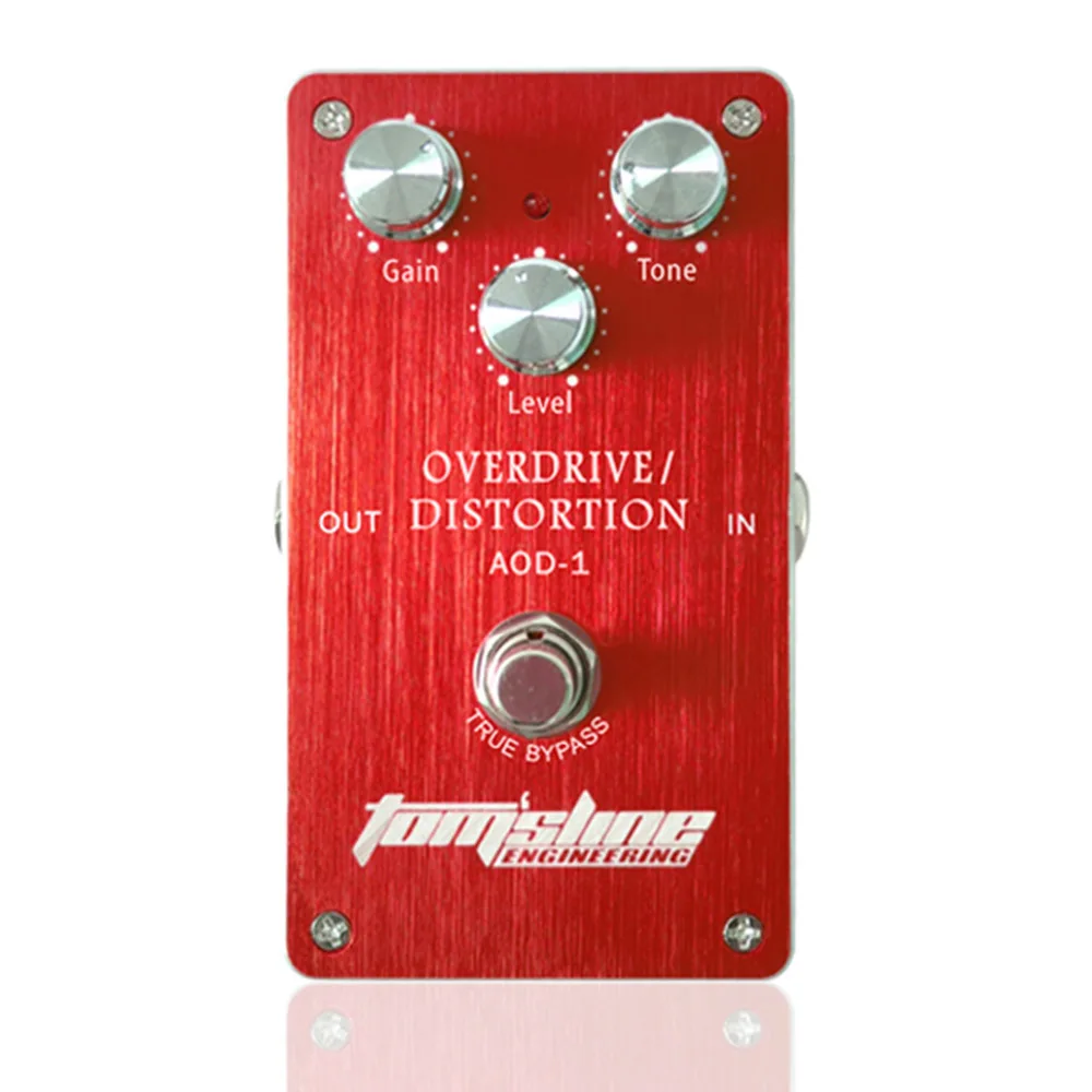 

AROMA AOD-1 Overdrive Distortion Electric Guitar Effect Pedal True Bypass Aluminum Alloy Housing Guitar Parts & Accessories