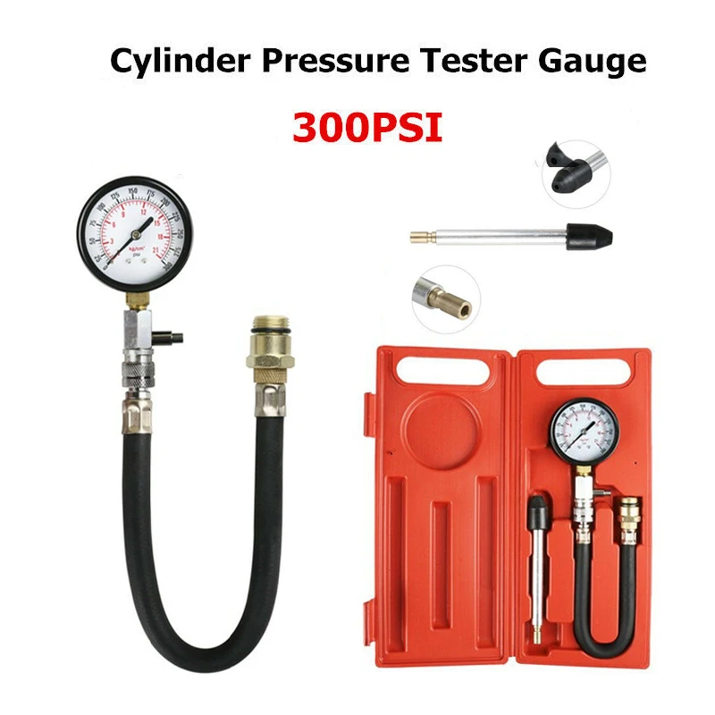 Car Gas Cylinder Pressure Tester Gauge Instrumentation Detector