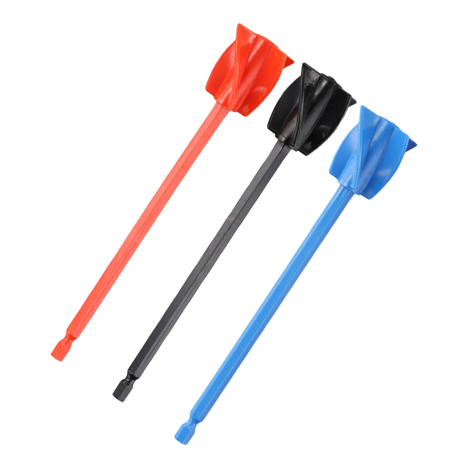 3Pc/set Epoxy Resin Mixer Paint Stirring Rod Putty Cement Paint Mixer Drill Attachment For Reusable Paint And Resin Mixer Paddle
