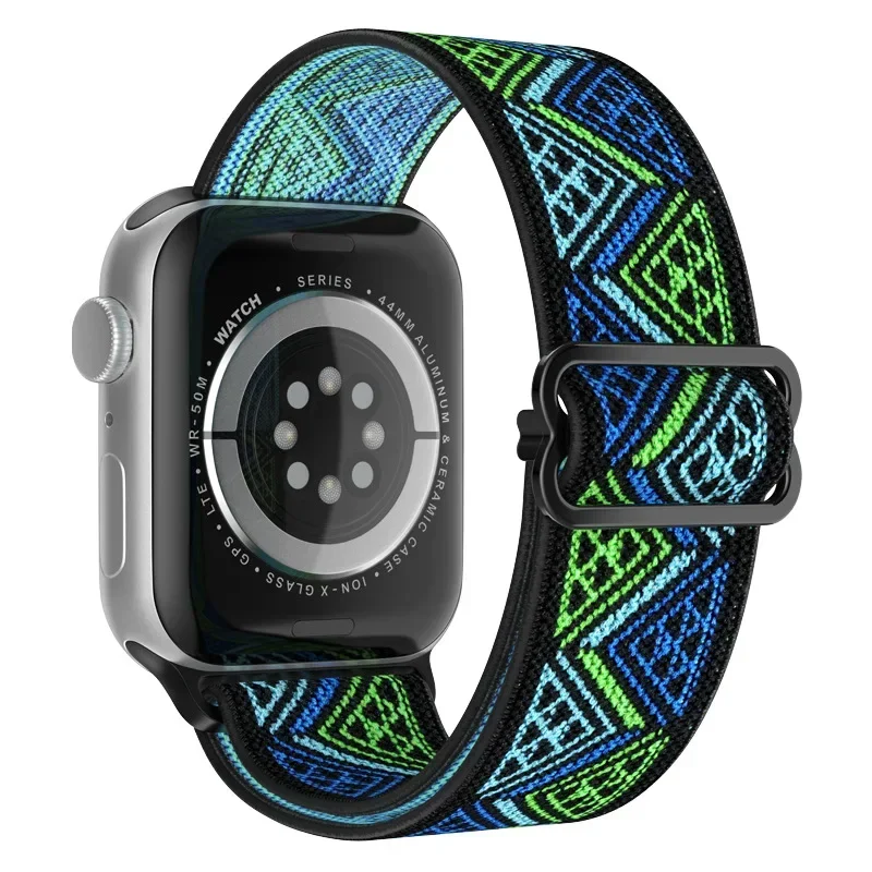 Bohemian Bling Nylon Strap Bracelet