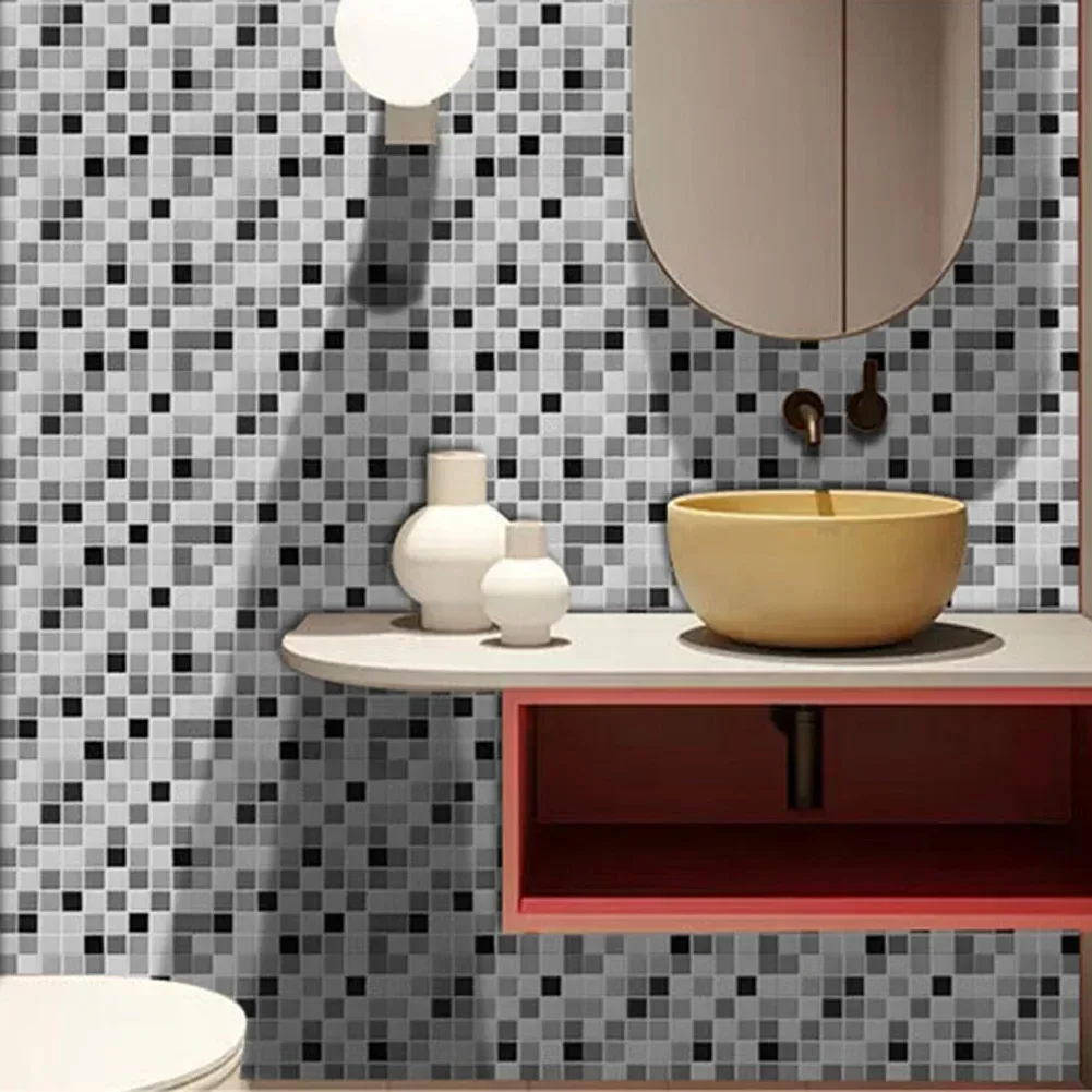 Transform Your Kitchen And Bathroom Tiles With Easy To Apply Self Adhesive Tile Stickers Stunning Results Guaranteed