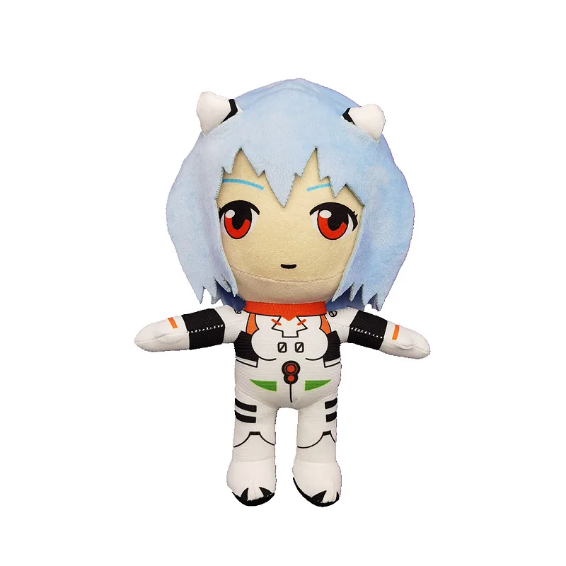

26cm Rei Plush Toys Doll Kawaii Plush Anime Stuffed Plush Toy Christmas Birthday Gifts for Kids Children Soft PP Cotton Cute Toy