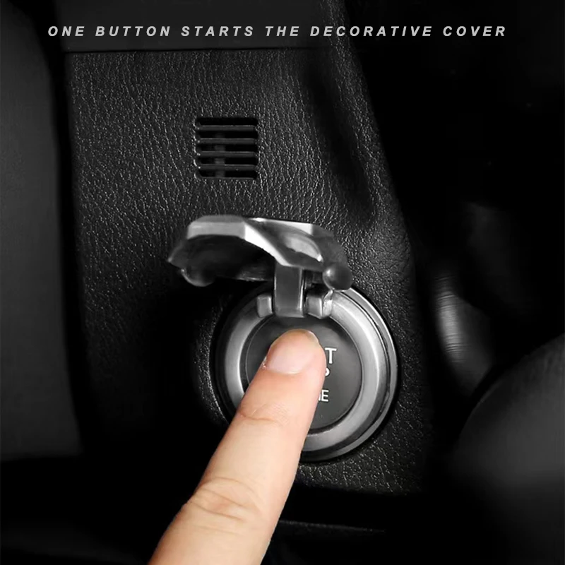 Car Start Button Decoration Car One-click Start Interior Decoration For Toyota Century Auris FCV Mirai Premio Yaris Camry Carola