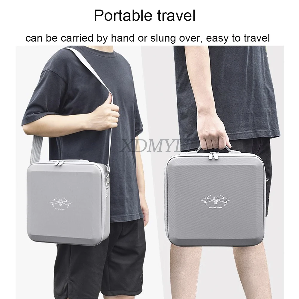 Sac de transport étanche pour DJI Air 3S/Air 3, gris, grande capacité