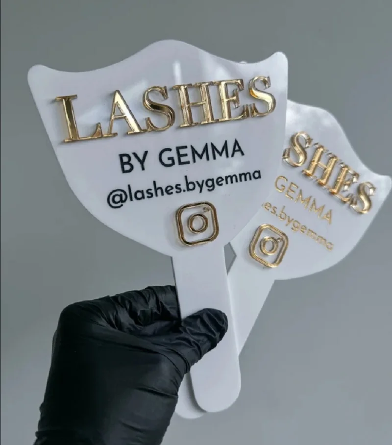 Lash Tech Hand Mirror,lash extensions,Lash artist gift,salon decor,beauty room,eyelash business logo