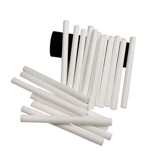 Filtri Di Ricambio Per Umidificatore - 10 Pezzi In Cotone 8x123mm | Spugne Pulite E Naturali