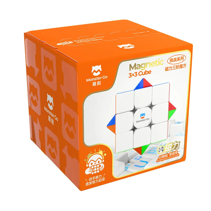 GAN cube Monster Go 3x3x3 Magic cube GAN CUBE 3x3x3 cubo magico Professional Enlightenment education Toys speed cubes 4