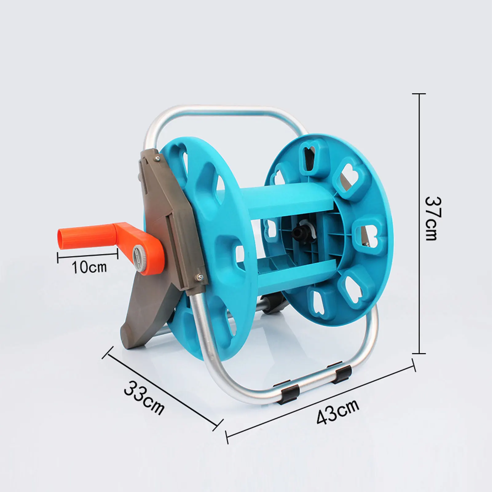 Garden Hose Reel Portable Garden Hose Storage Reels Outdoor Water Hose Reel  Holder for Garden Yard Lawn Hoses