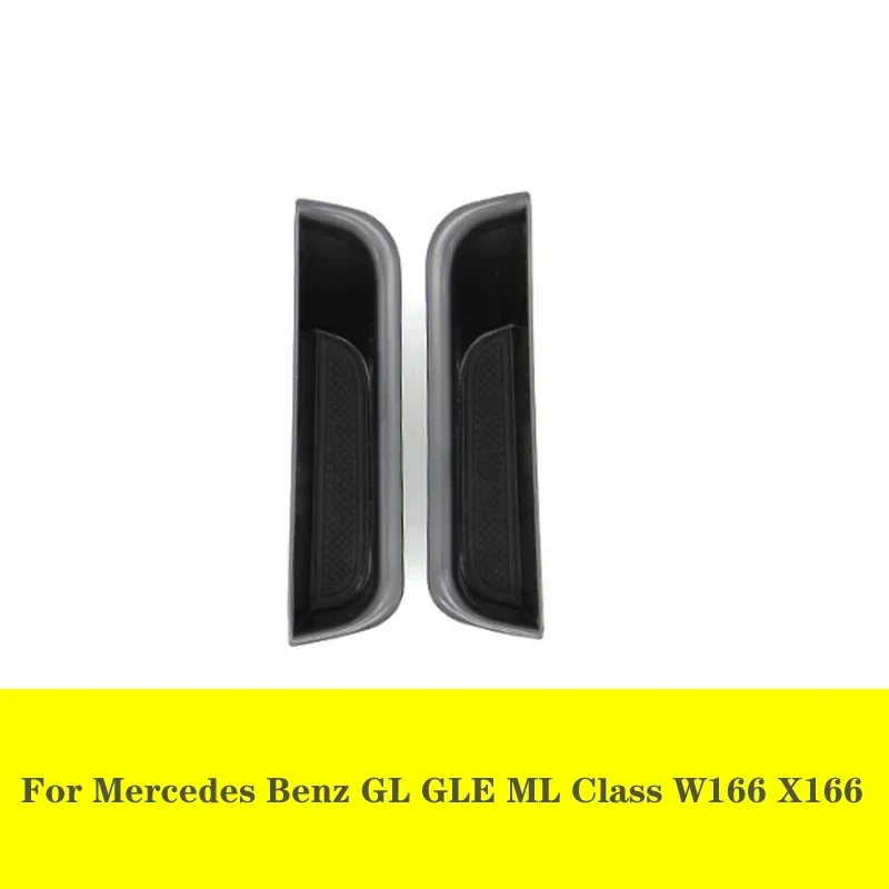 메르세데스-벤츠 GLGLS 클래스 X166 MLGLE 클래스 W166 2012-2018 자동차 도어 핸들 보관함 트레이 액세서리