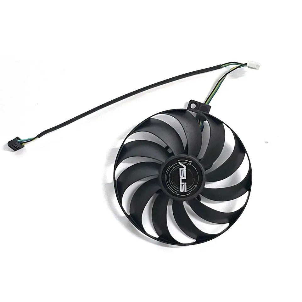 2PCS 95MM T129215SU FDC10U12S9-C DC 12V 4pin RX5600XT 5700XT GPU