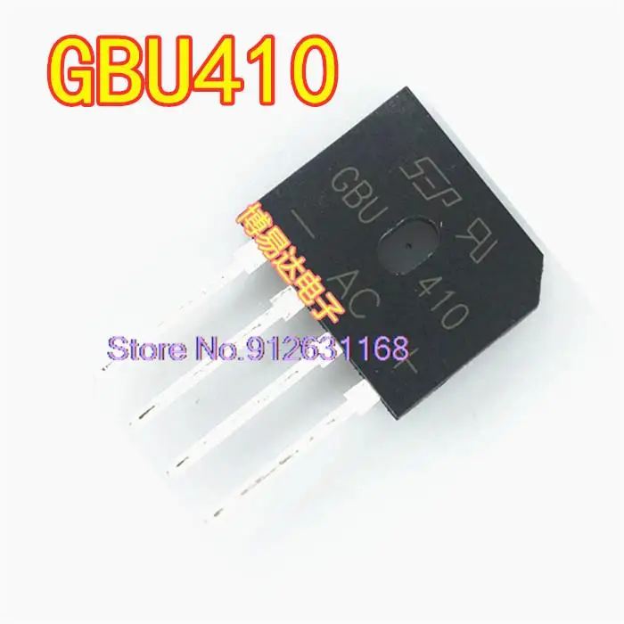 

50 шт./партия GBU410 DIP-4 4A 1000V