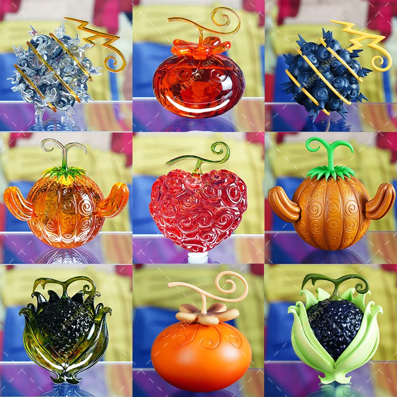 

In Stock One Piece Devil Fruit Eustass Kid Magnet-Magnet Gekko Moria Shadow-Shadow Chaka Dog-Dog Fruit Collectible Model Toys