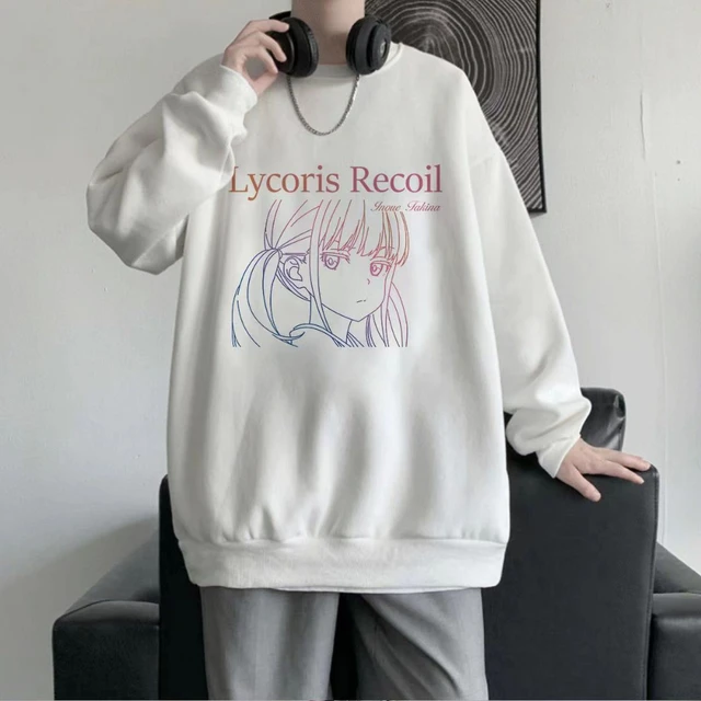 Lycoris Recoil Characters | Anime Lycoris Recoil | Lycoris Recoil Shirt |  Anime Sweatshir - Hoodies u0026 Sweatshirts - Aliexpress