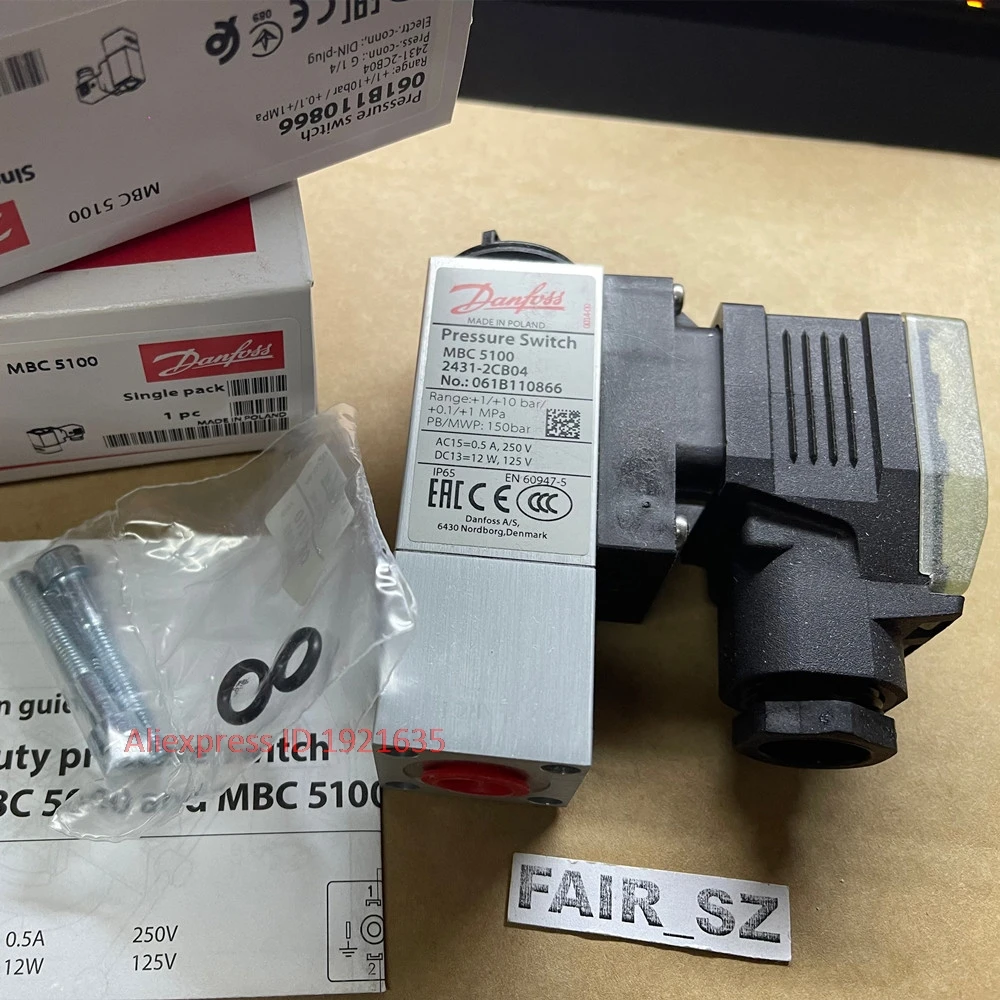 Original US DAN.FOSS Pressure Switch MBC 5100 061B110866 FAIRSZ STORE