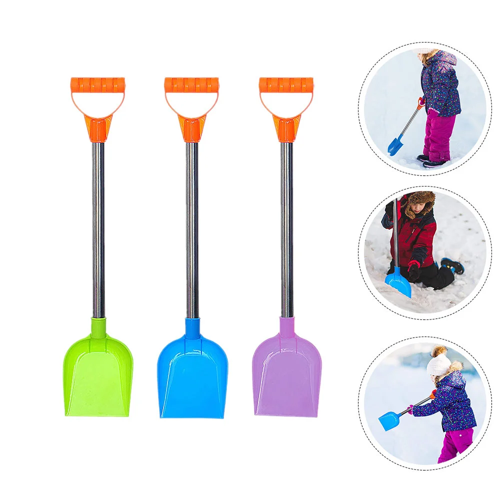 3 Pcs Children's Snow Kids Toy Shovels Toys Outdoor outside Kids Snow Mini