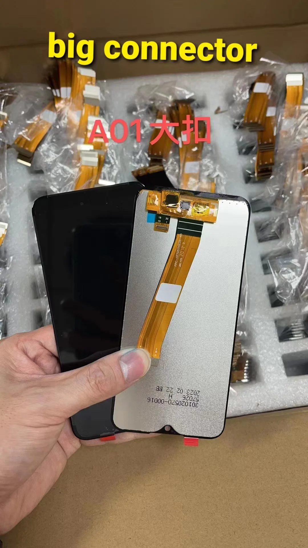 

For Samsung Galaxy A01 (2020) A105 Replacement LCD Touch Screen Digitzer Assembly