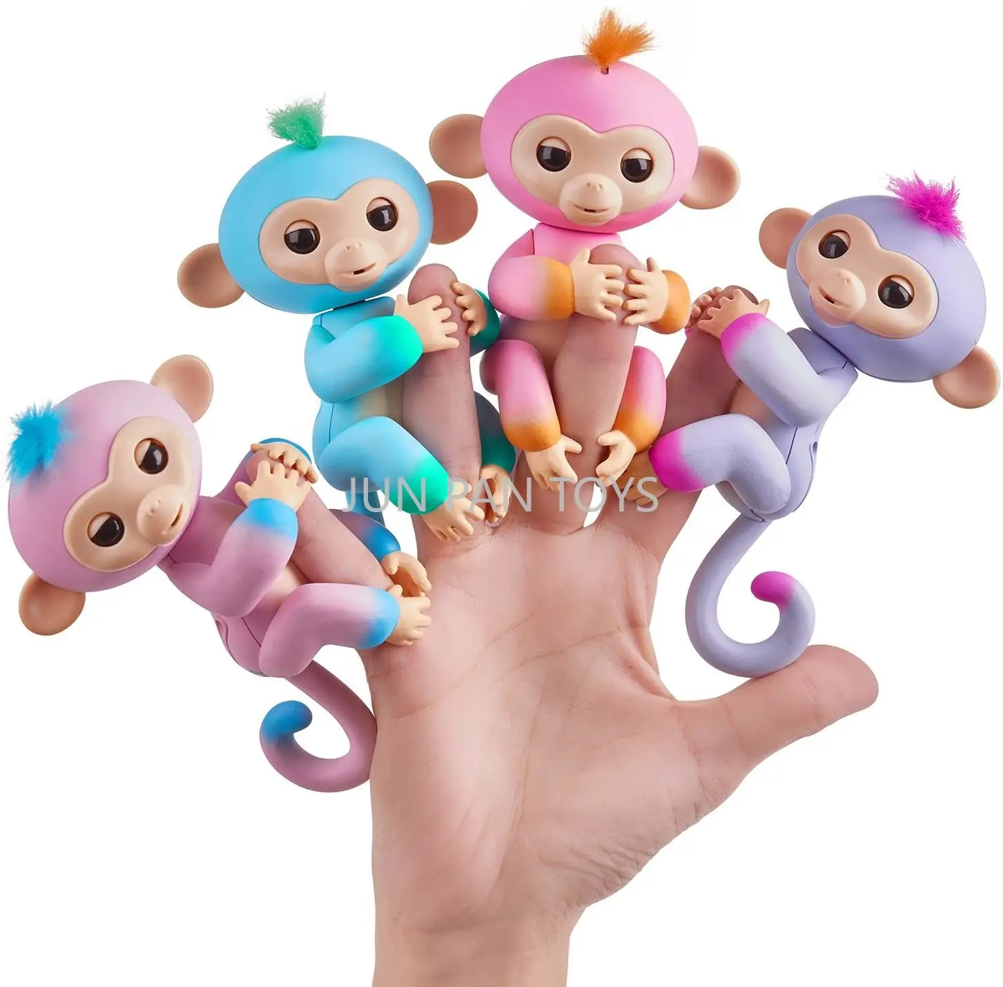 Original Fingerlings Interactive Baby Monkey Toys Action Figure Fingertip Monkey Electronic Smart Pet Girl Children Gift Toys 2