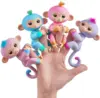 Original Fingerlings Interactive Baby Monkey Toys Action Figure Fingertip Monkey Electronic Smart Pet Girl Children Gift Toys 2