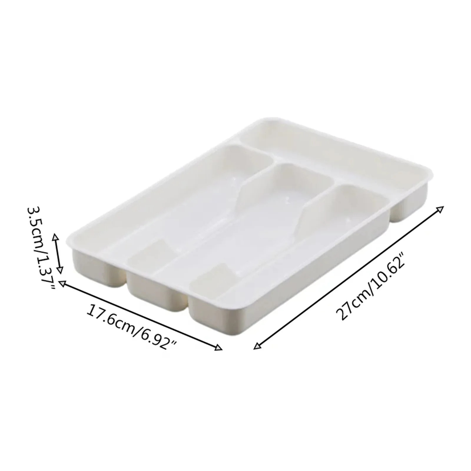 Cutlery Organizer Tableware Organizer Cutlery Storage Tray Knife Block Holder Spoon Fork Separation Box Kitchen Drawer