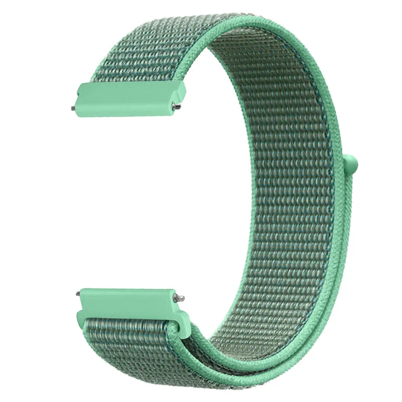 22mm Adjustable Nylon Loop Strap - Versatile Smartwatch Bracelet