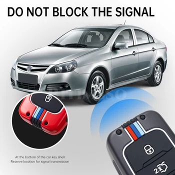 Portachiavi per Changan CS35 Plus custodia portachiavi in lega per auto per Changan CS75 PLUS CS85 coupé CS95 Set di accessori per tappi remoti - Portachiavi per Changan CS35 Plus custodia portachiavi in lega per auto per Changan CS75 PLUS