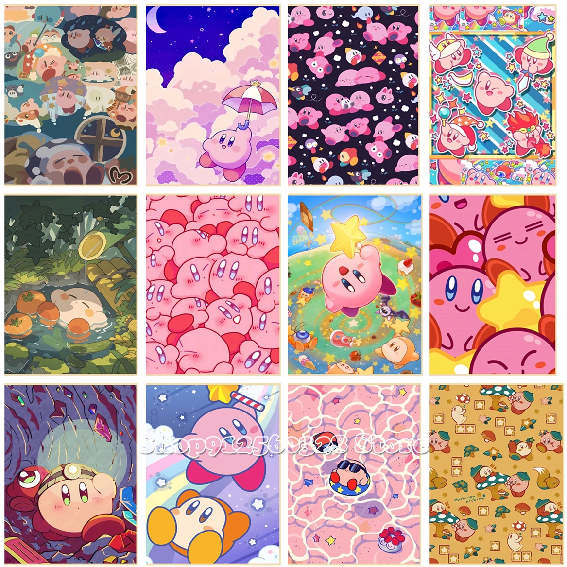 Game Cute K Kirbys 5D Art Diamond Painting Kit New Cartoon Diamond