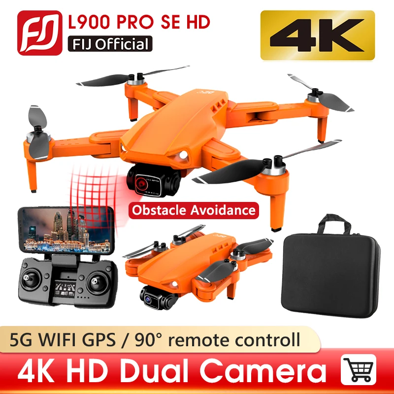 ægtemand forholdet billede Drone L900 Pro SE 5G GPS 4K Dron HD Camera FPV 20min Flight Time Brushless  Motor Quadcopter Distance 1.2km Professional Drones