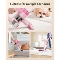 Dezkly Cordless Vacuum Cleaner, 300W 23KPa Lightweight Stick Vacuum , 3 Suction, LED Display, Powerful Vacuum Cleaner 2