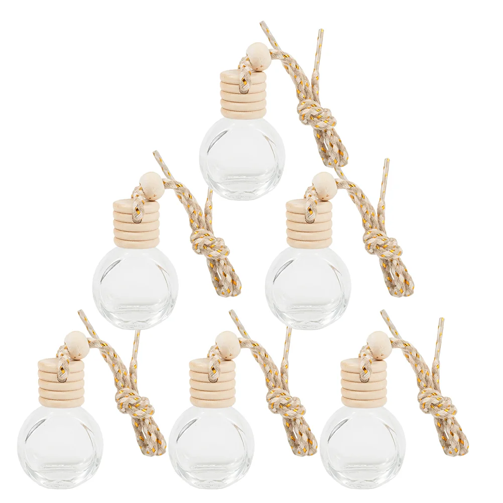 

Флакон для духов, 6 шт., подвеска, многоразовый аромадиффузор, пустой веревочный компактный контейнер