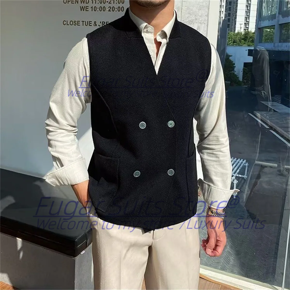 Жилет мужской деловой