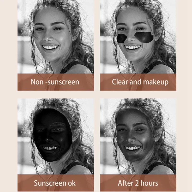 Smart UV Sunscreen Test Camera Makeup Mirror With LED Makeup Mirror Beauty Sunscreen Detection inspection camera