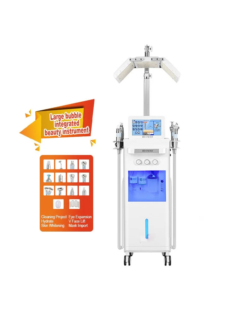 Hydro Dermabrasion Hydra Aqua Peel Machines 14 In1 With Light Best Face Cleaning Devices Commerical Hydra