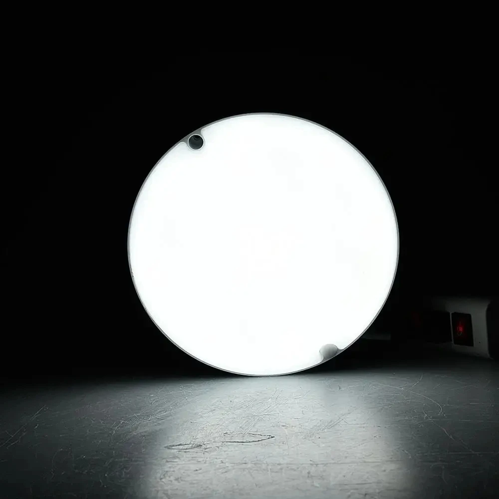 라운드/타원형 LED 방습 천장 조명 IP65 방수 욕실 야외 정원 마당 램프, 16W 20W 현대 벽 램프 빛