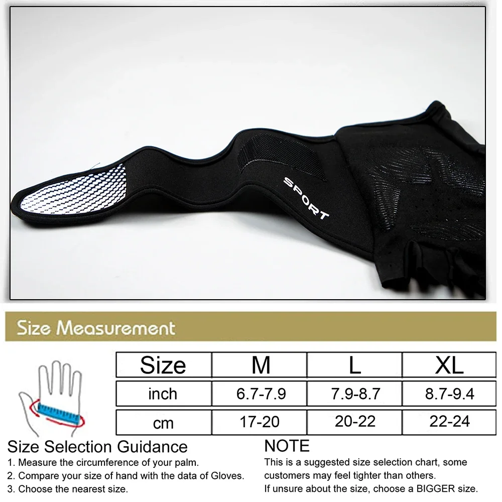 1Pair Workout Gloves for Men & Women, Lightweight Breathable Weight Lifting Gloves,Gym Gloves for Exercise,Weightlifting,Fitness 5