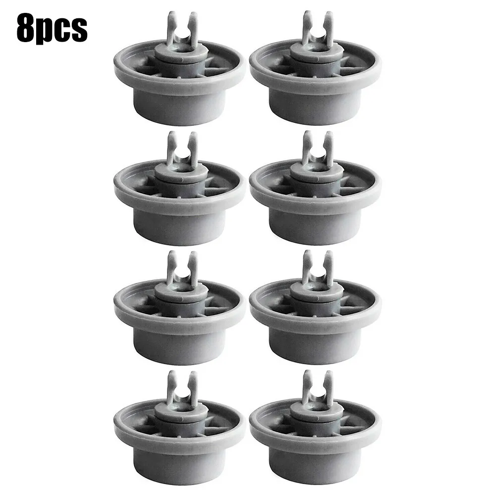 

8PCS Dishwasher Wheels For Bosch Neff Spare Parts Rollers Lower Basket 165314 AP2802428 Dishwasher Parts Kitchen Accessories