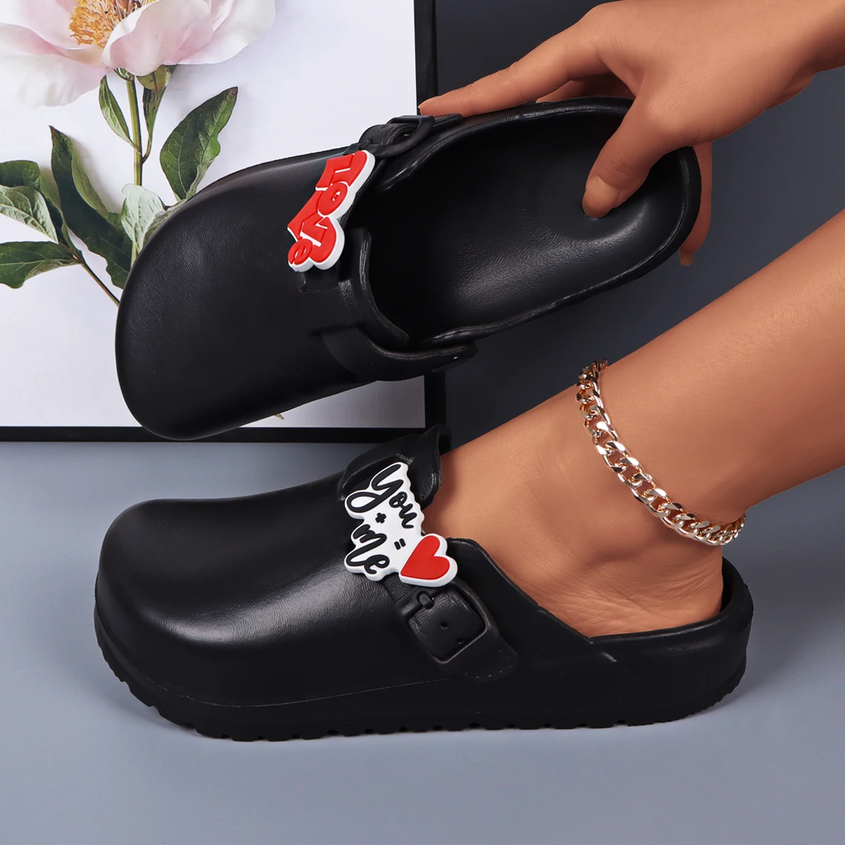 Spring And Summer EVA Slides For Women Comfortable Waterproof