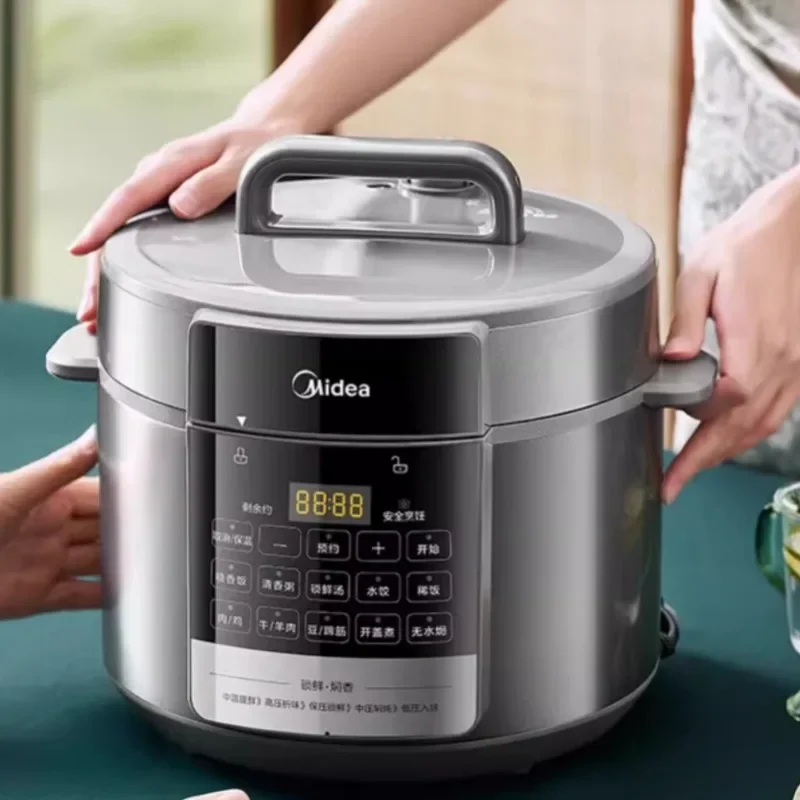 Midea Electric Pressure Cooker Home 5L New Dual Gall Multifunctional Electric Pressure Cooker 2
