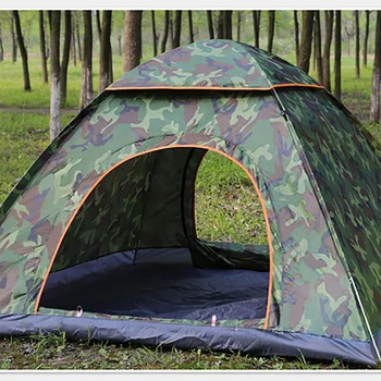 Person Instant Up Lightweight Camping Tent, Outdoor Easy Set Up Automatic Tent,Portable Backpacking Windproof 4
