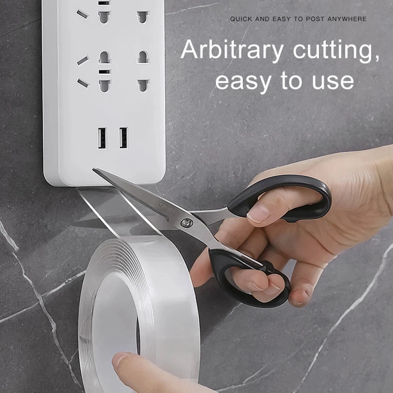Nano Tape - Super Strong Double-Sided Adhesive, Non-Slip, Waterproof, Transparent