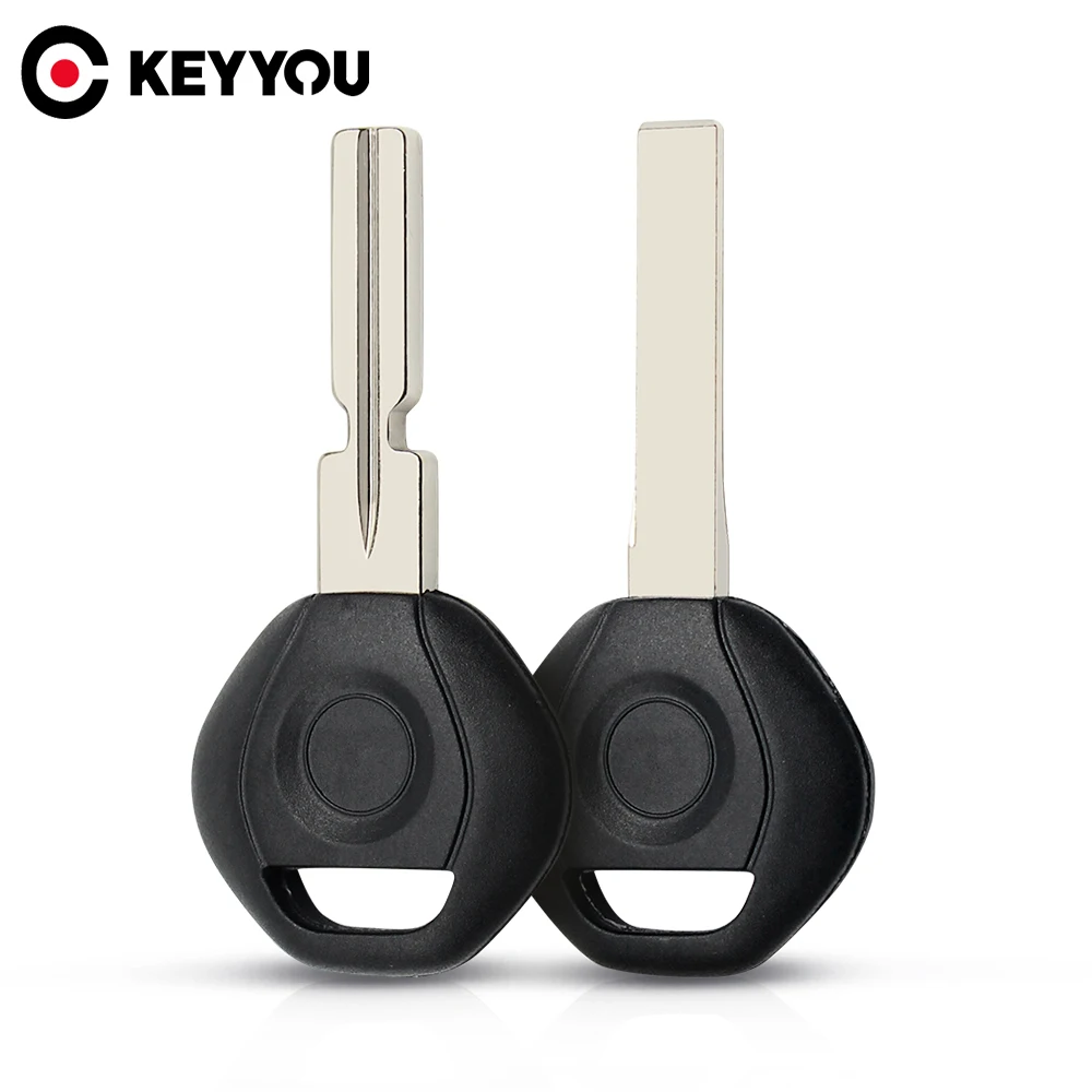 

KEYYOU Uncut Transponder blank Key Shell Fob HU92/HU58 Blade For BMW 3 5 6 series X3 X5 Z4 Z8 For E36 E34 E38 E39 Key Fob Case