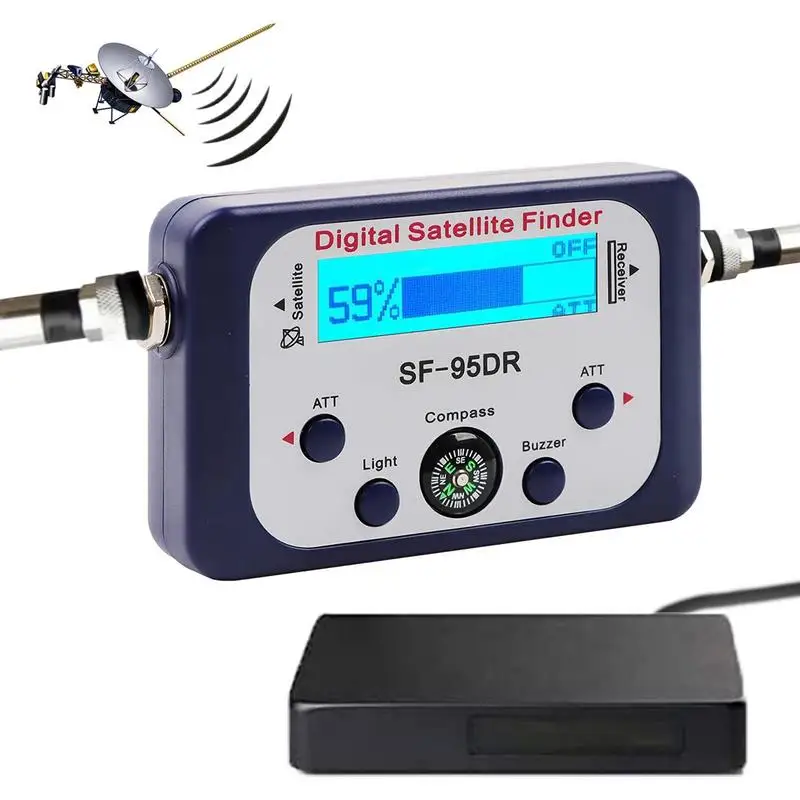 Digital Satellite Finder Campers Digital Sat Signal Meter Digital