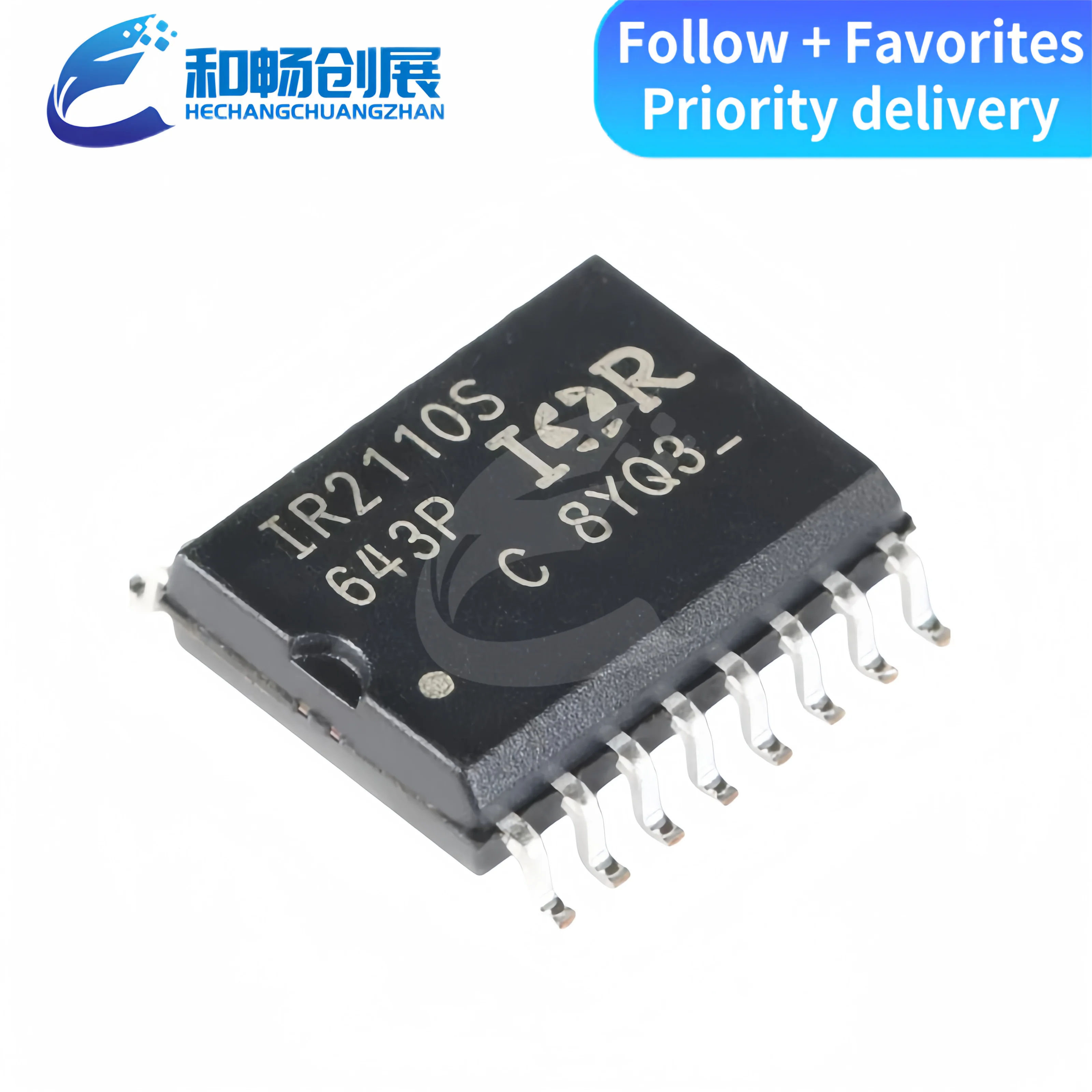 

IR21101S 21101S SOP8 600V Драйвер высокой и низкой боковой ворот IC оригинальная фотография