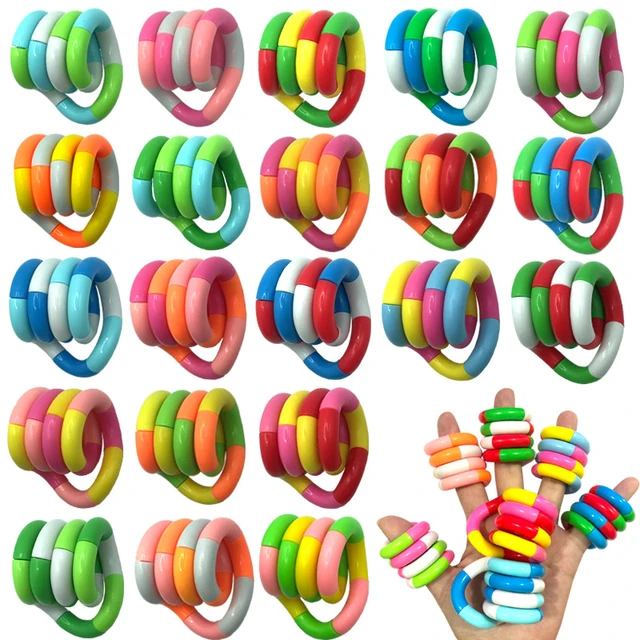 4 pezzi Anti Stress Twist Fidget Toys divertenti giocattoli di  decompressione corda di deformazione per bambini ansia perfetta giocattoli  di agitazione per l'autismo - AliExpress