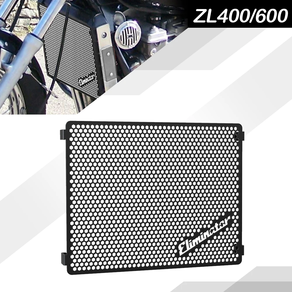 

Motorcycle Accessories For Kawasaki ZL400 ZL600 ELIMINATOR ZL 400 600 1985-1997 1996 1995 Radiator Grille Guard Cover Protector