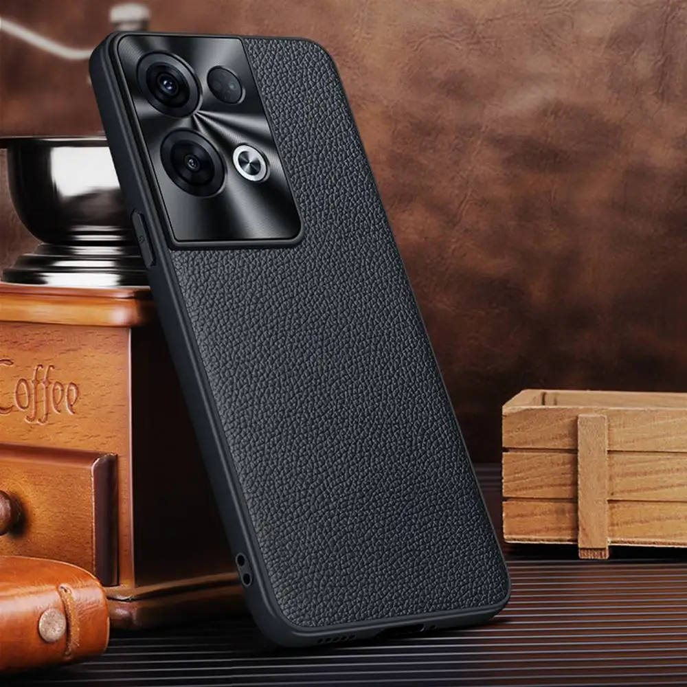 

Genuine Leather Case For Oppo Reno 8 7 Reno8 Pro Plus Case 3d Lens Full Protector Cover For Reno7 Se Coque Luxury Phone Shell