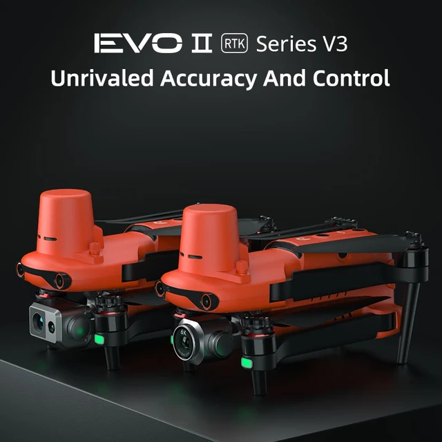 Autel robotik EVO 2 II Pro RTK V3 / EVO II çift 640T RTK V3 ged ged paket  akıllı RC V3 çift RC haritalama Drone stokta - AliExpress